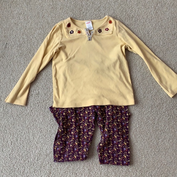 Gymboree Floral Outfit, size 6 - Picture 1 of 3